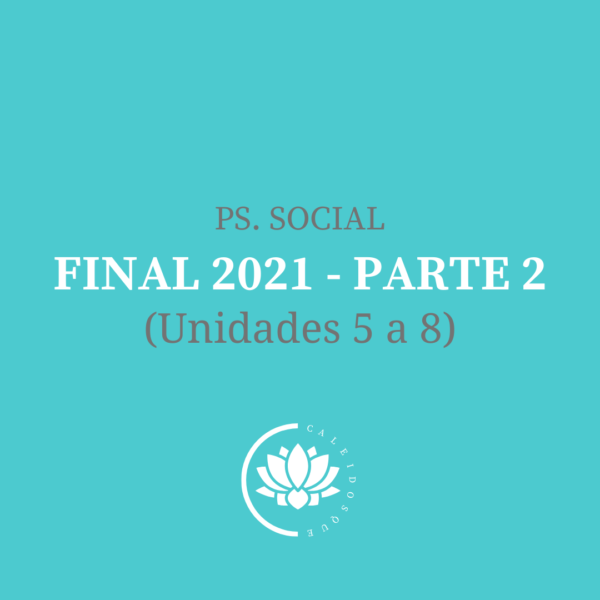 Ps. Social- Parte 2- 2021