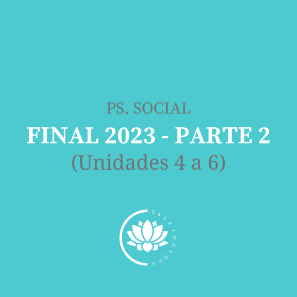 Ps. Social- Parte 2- 2023