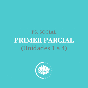 Ps. Social-1° parcial- 2025