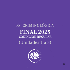 Ps. Criminológica-Regular- Final completo-2025