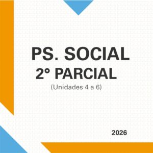 Ps. Social- 2° parcial/2026